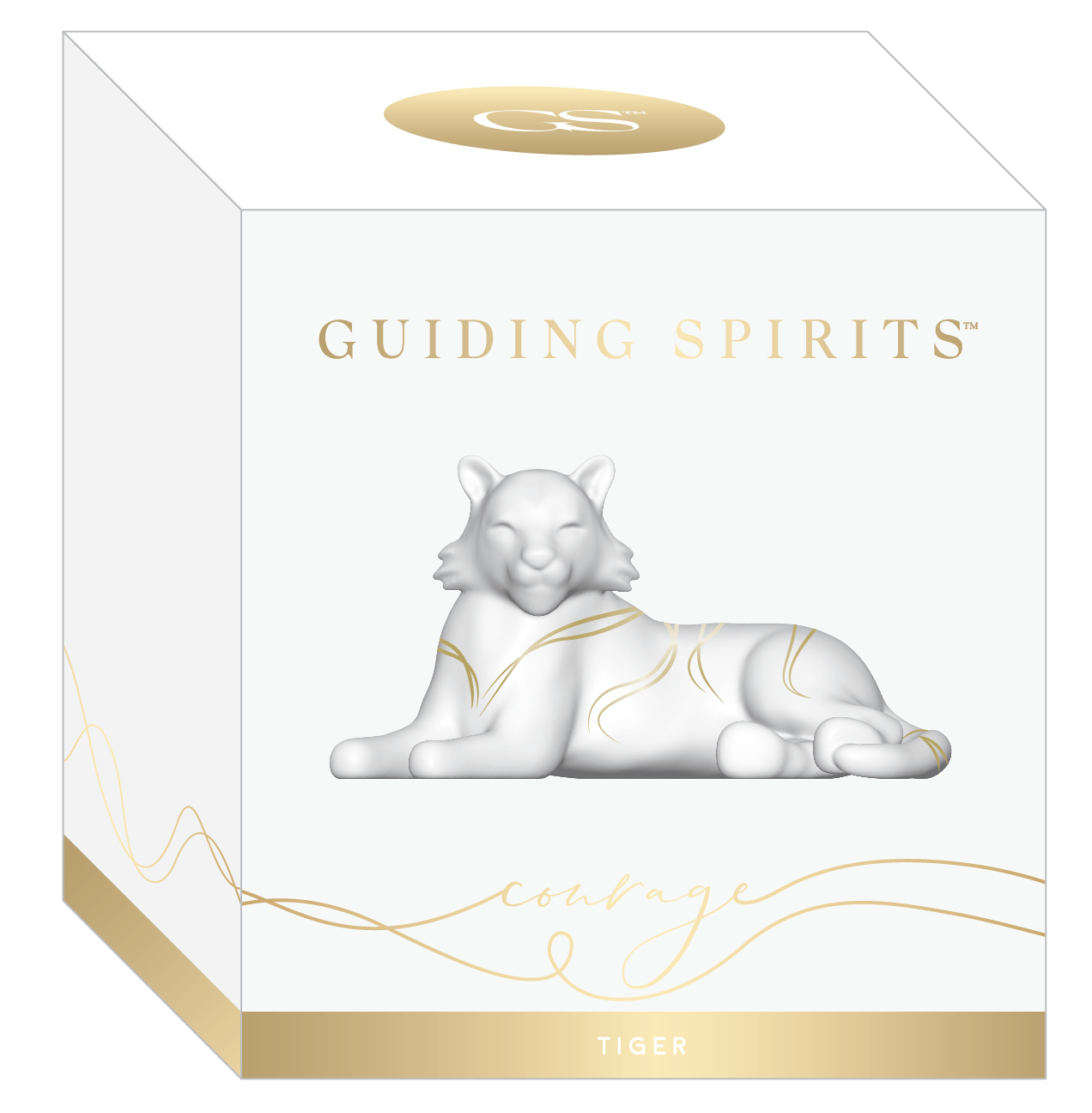 Guiding Spirit - Courage - Tiger Figurine Guiding Spirit - Courage - Tiger Figurine